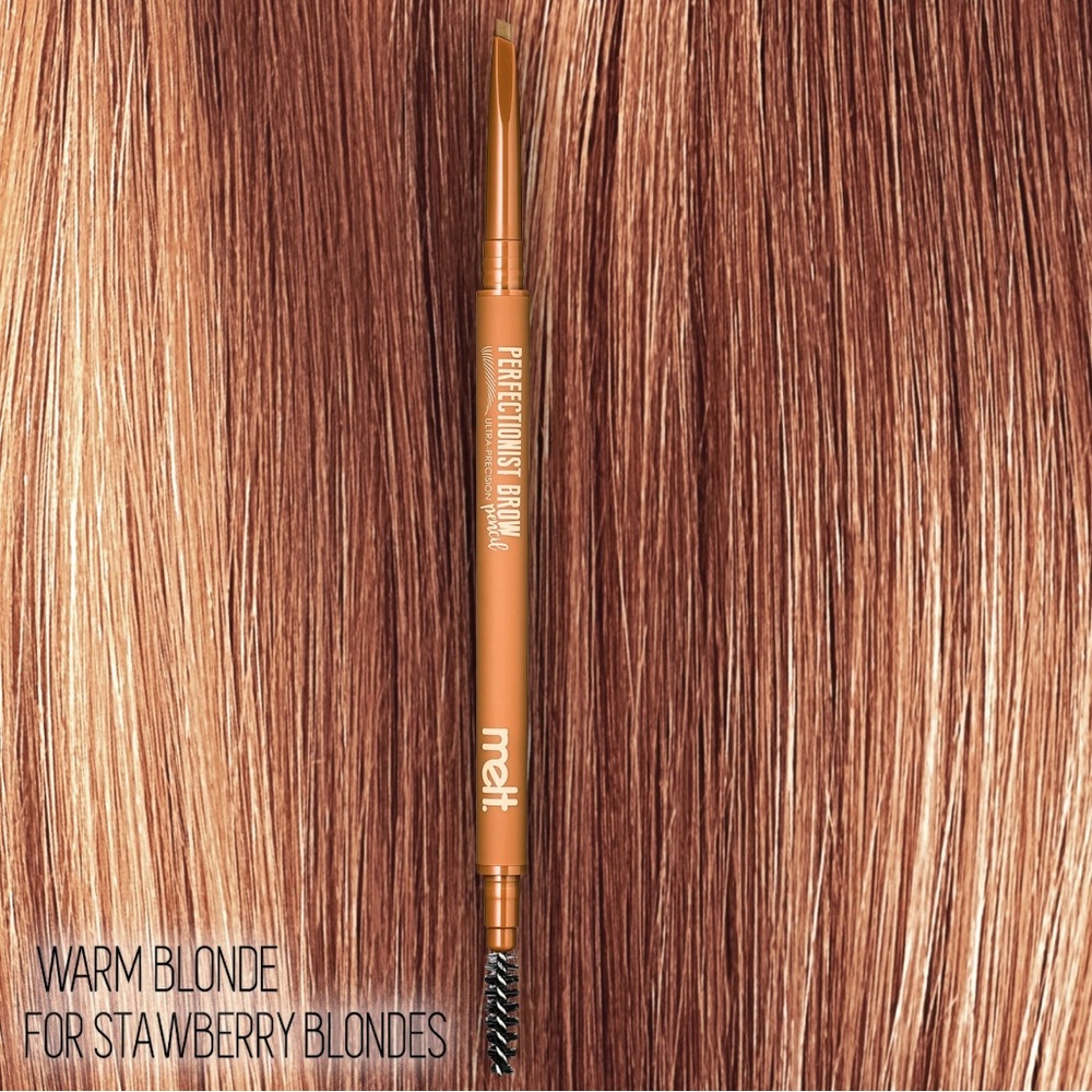 Melt Cosmetics Perfectionist Micro-Tip Brow Pencil in Warm Blonde (BNIB)
